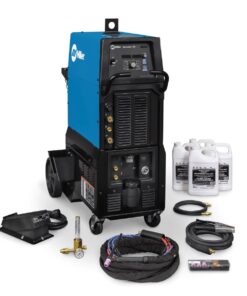 MILLER SYNCROWAVE 400 AC/DC TIG AND STICK WELDER COMPLETE W/WIRED FOOT CONTROL (951000004)