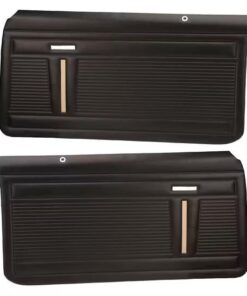 PUI PD340 Interior Door Panels, 1969-70 Nova 2-Door, Pair