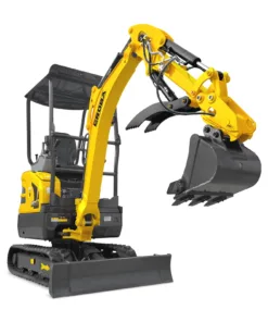 Alternative view of Mini Compact Excavator Kubota D902 Engine,  95" Max. Digging Depth, 1.7 Ton, 4190 LBS Operating Weight,  MEC17PRO